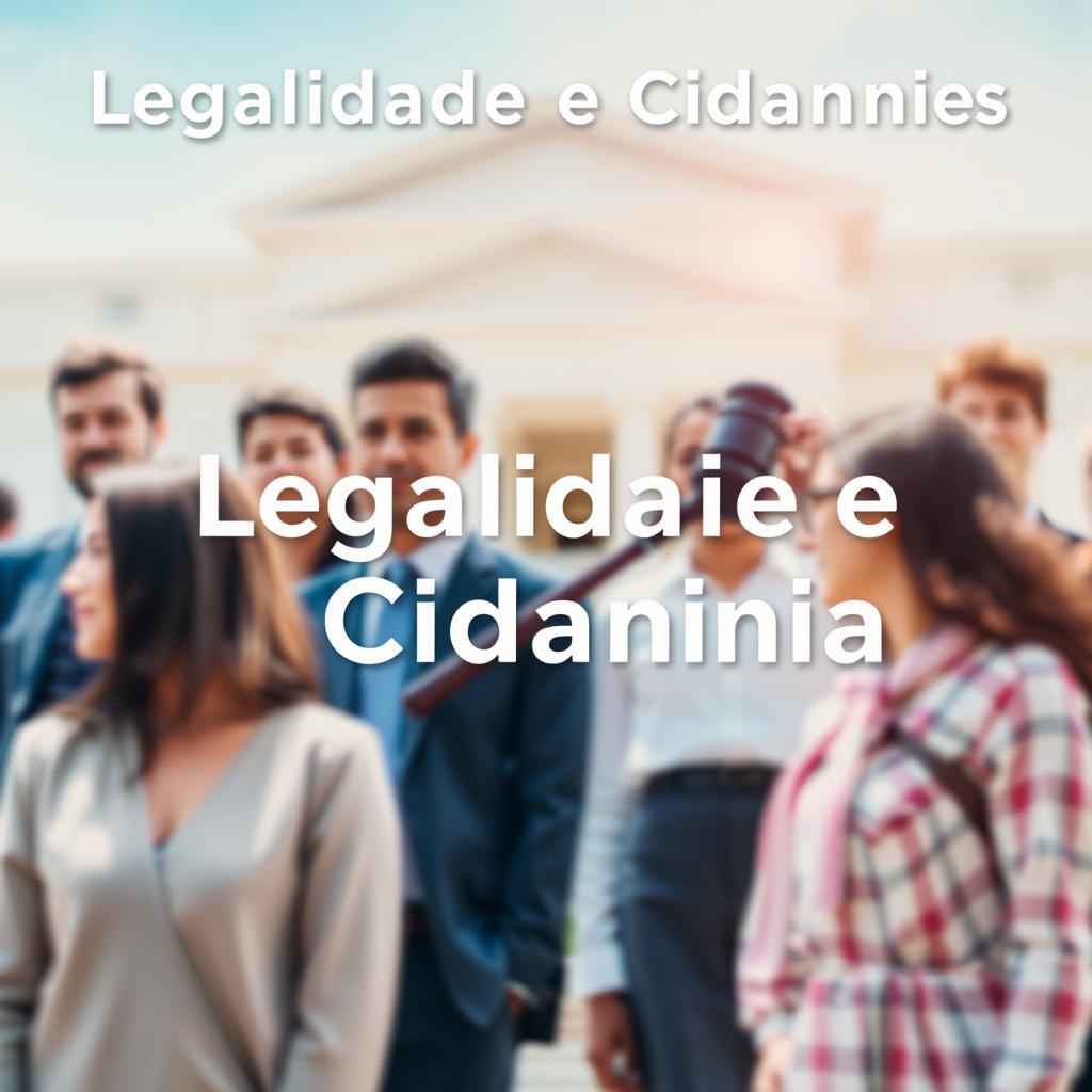 Pessoas estudando documentos legais, simbolizando a importância do conhecimento sobre legalidade e cidadania.