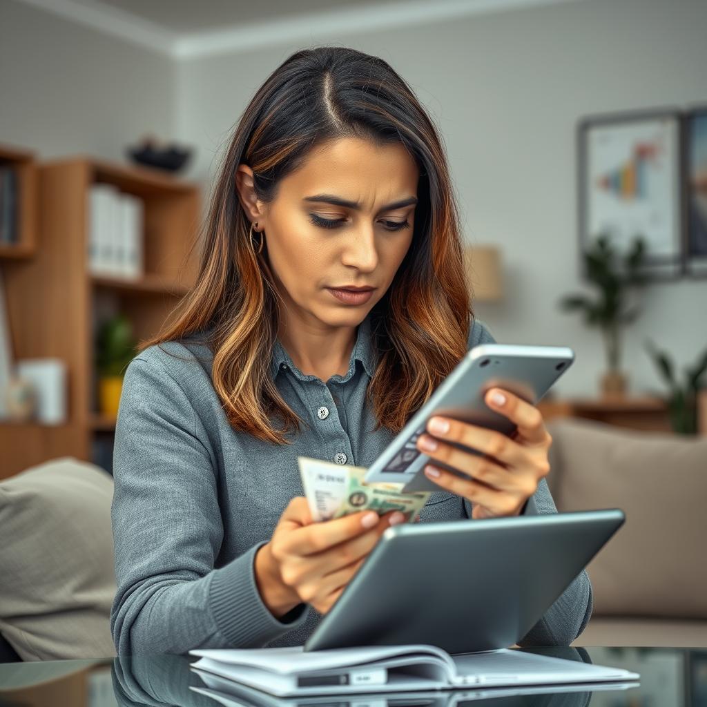 Mãos segurando moedas sobre um gráfico financeiro, simbolizando o impacto da reforma tributária nas finanças pessoais e empresariais.