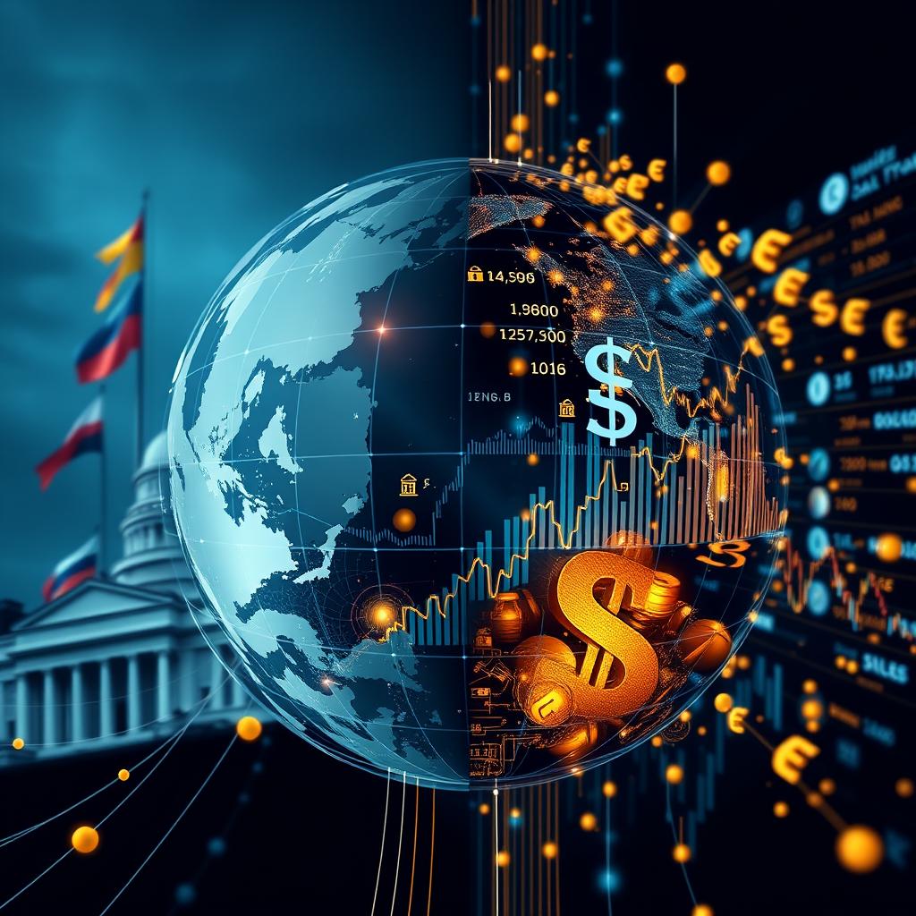 Representação gráfica de crescimento econômico