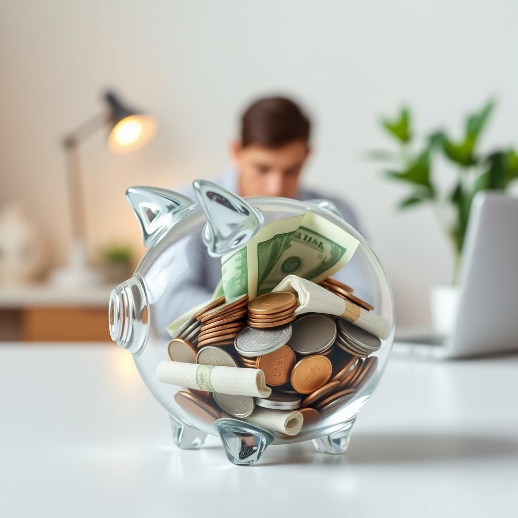 Pessoa analisando gráficos de finanças em um tablet, simbolizando orçamento transparente.