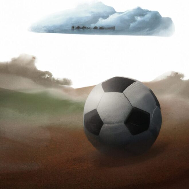 Imagem de capa do post Significado de Sonhar Com Bola de Futebol: O Que Significa? com um desenho digital