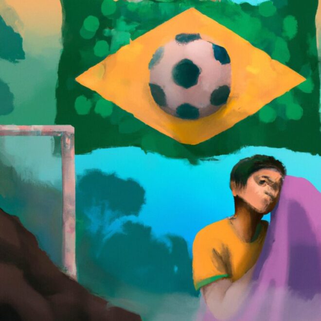 Imagem de capa do post a copa Significado de sonhar com Brasil ganhando a Copa com um desenho digital