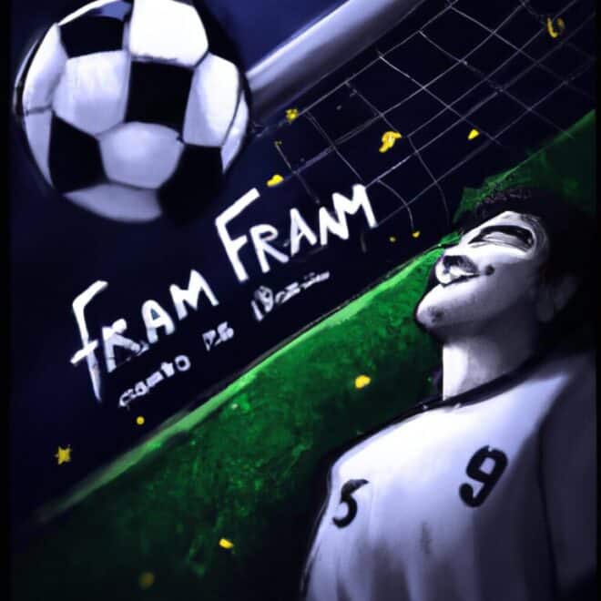 Imagem de capa do post Significado de sonhar com França ganhando no futebol: o que representa? com um desenho digital
