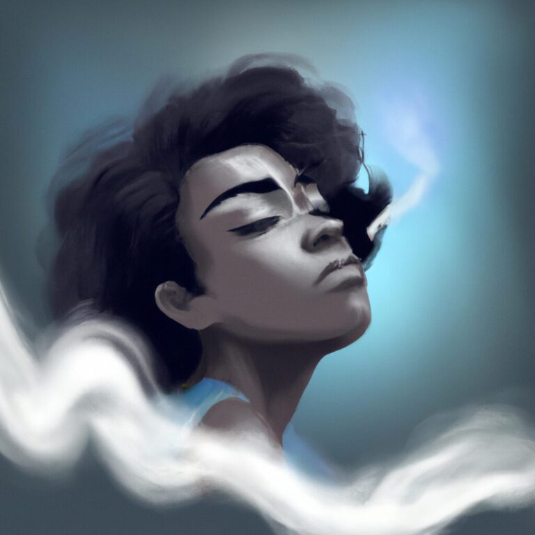 Imagem de capa do post Significado De Sonhar Com Fumaça Branca: O Que Isso Pode Significar? com um desenho digital