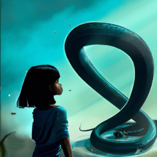 Imagem de capa do post Quem Sonha Com Cobra É O Quê? com um desenho digital