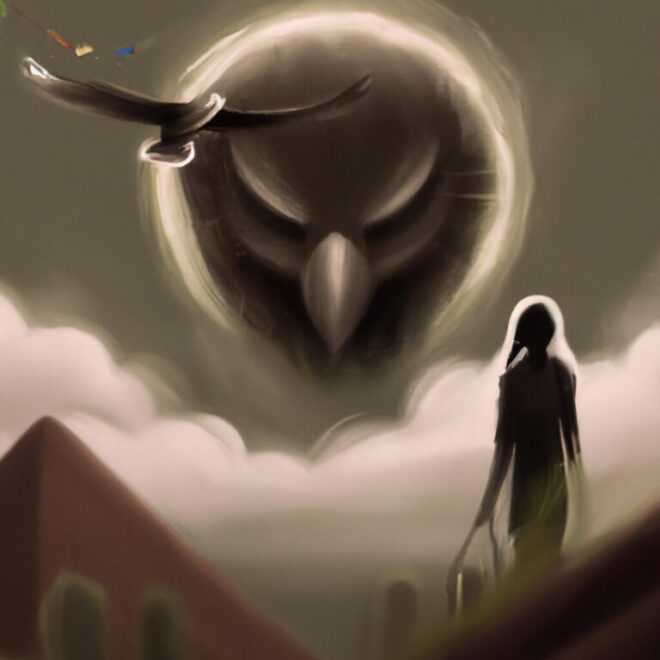 Imagem de capa do post Qual o Significado de Sonhar com Aguia? Saiba Mais com um desenho digital