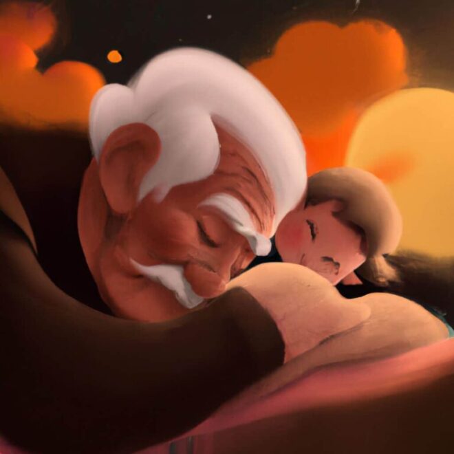 Imagem de capa do post , Numerologia e Mais Qual o Significado de Sonhar com Avó? Saiba Mais com um desenho digital
