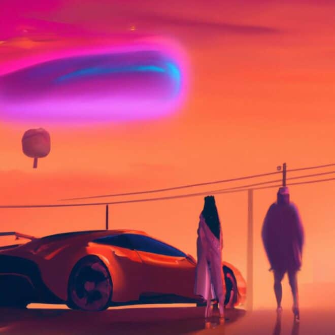Imagem de capa do post O que significa Sonhar com Batida de Carro? Jogo do Bixo. com um desenho digital