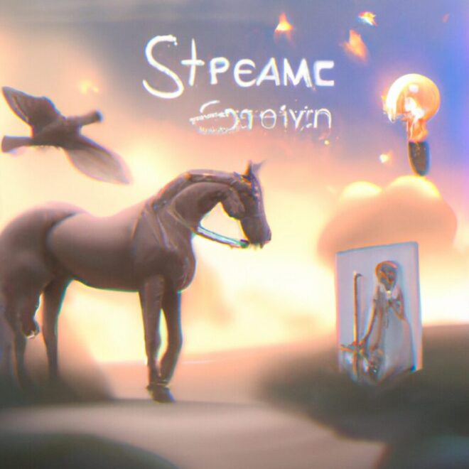 Imagem de capa do post - O Que Significa Sonhar Com ? Saiba Agora. O que Significa Sonhar com Cavalo para o Jogo do Bicho? Saiba Mais. com um desenho digital