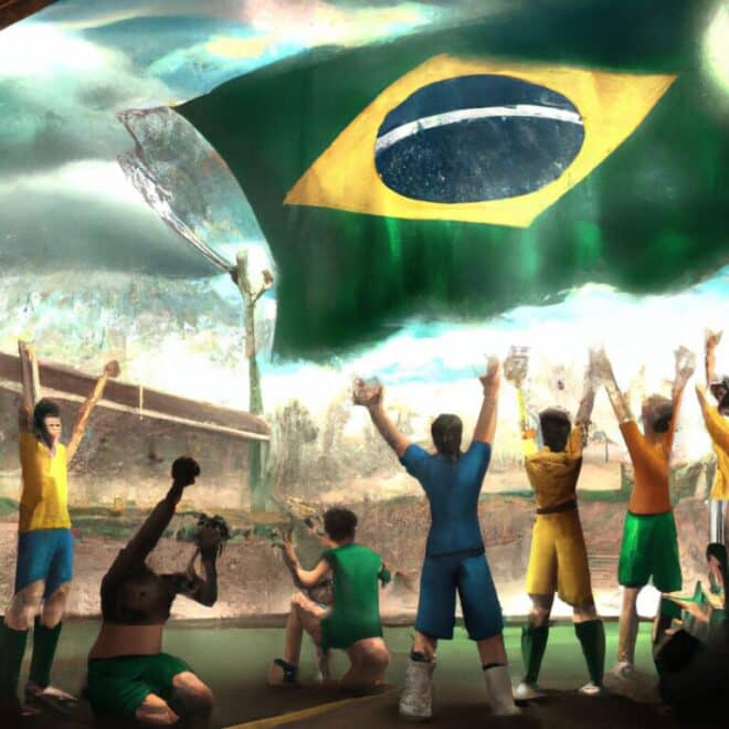 Imagem de capa do post Significado dos Sonhos: Torcida de Futebol com um desenho digital