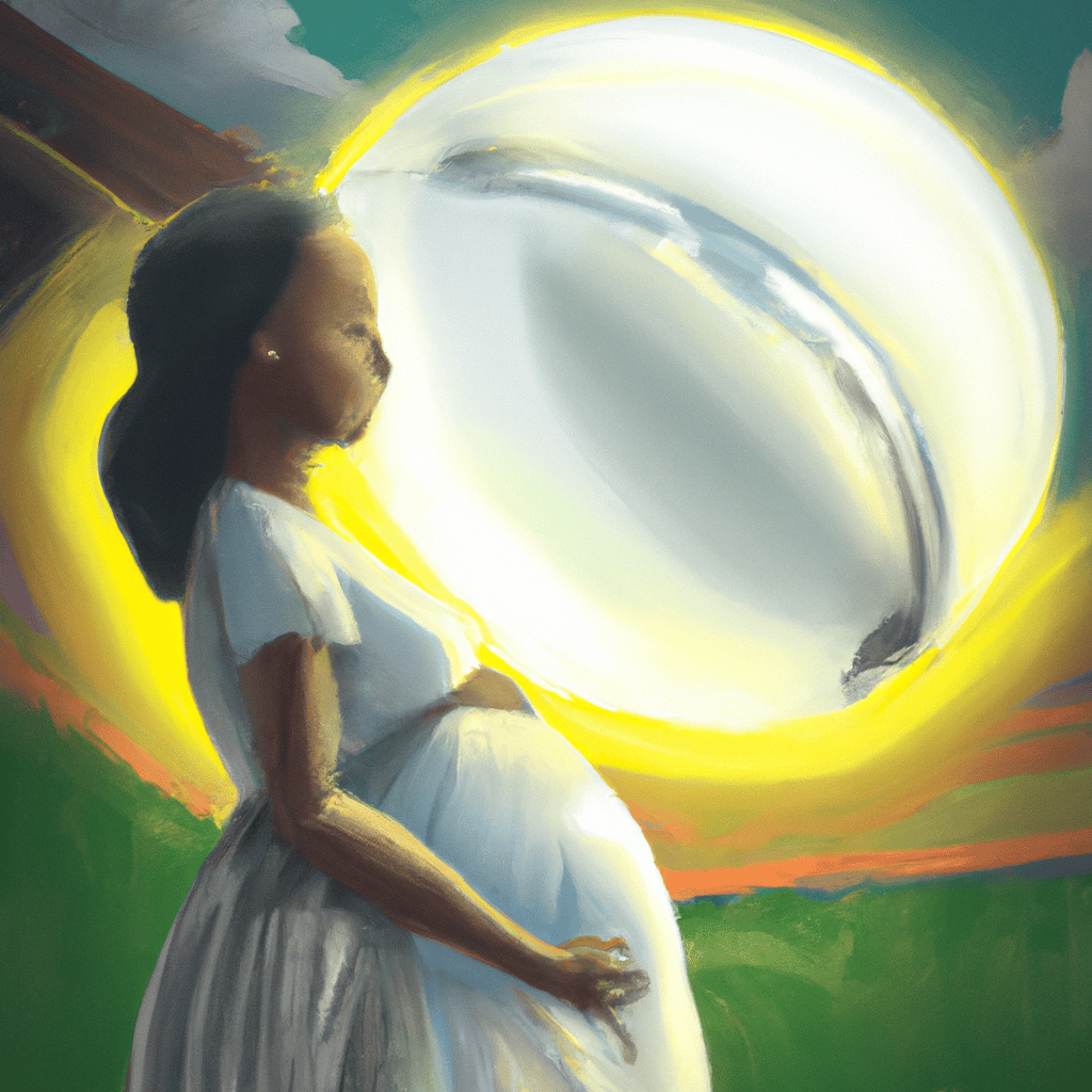 Imagem de capa do post "G'Sonhar com Bebê: Entenda o Significado dos Seus Sonhos!" com um desenho digital