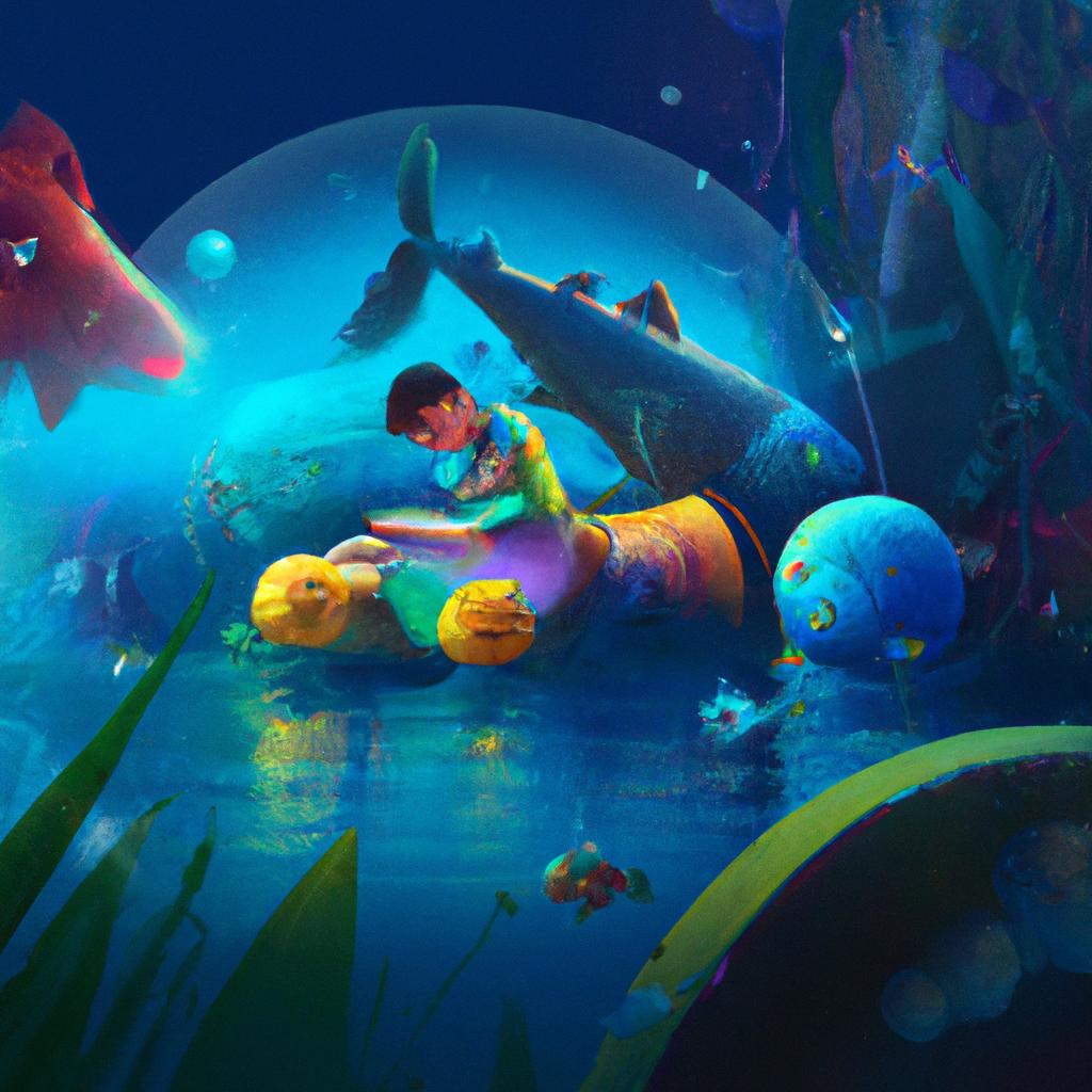 Imagem de capa do post "Descubra o Significado de Sonhar com Peixe no Jogo do Bicho!" com um desenho digital