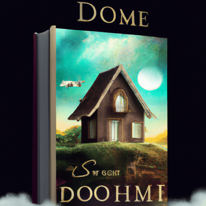 Imagem de capa do post O livro dos sonhos: o que significa sonhar com uma casa? com um desenho digital