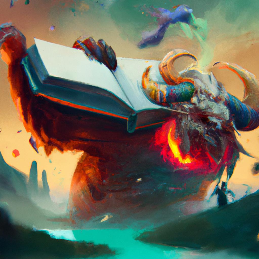 Imagem de capa do post Descubra o Significado dos Livros Sonhos com Deuses e Monstros! com um desenho digital
