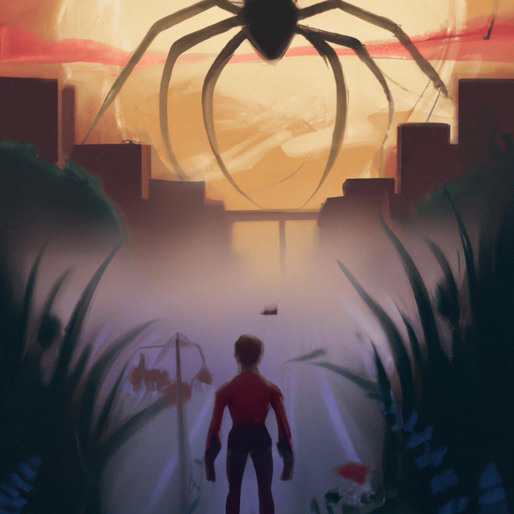 Imagem de capa do post Descubra o Que Significa Sonhar com Aranha Grande! com um desenho digital