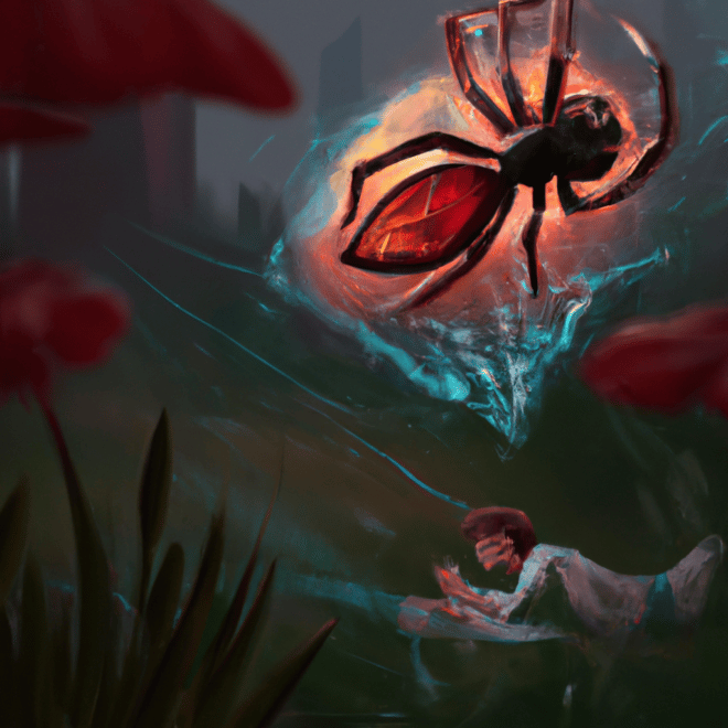 o que significa sonhar com aranha picando2