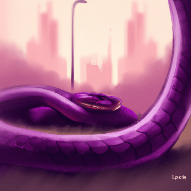 "O que Significa Sonhar com Cobra Roxa? Descubra!" 3 o que significa sonhar com cobra
