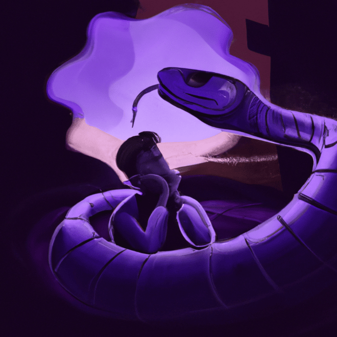 "O que Significa Sonhar com Cobra Roxa? Descubra!" 2 o que significa sonhar com cobra