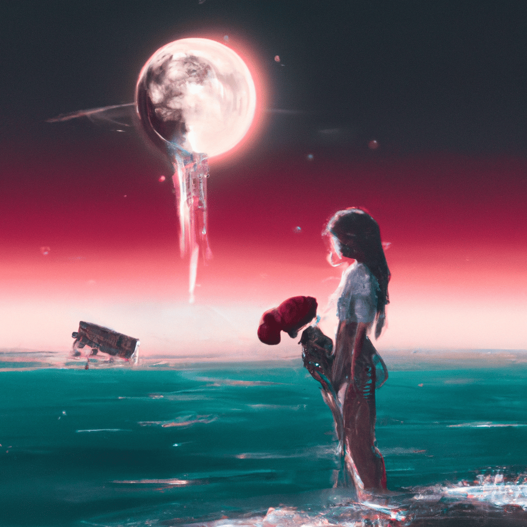 Imagem de capa do post "O que Significa Sonhar com Ex que Já Morreu? Descubra!" com um desenho digital
