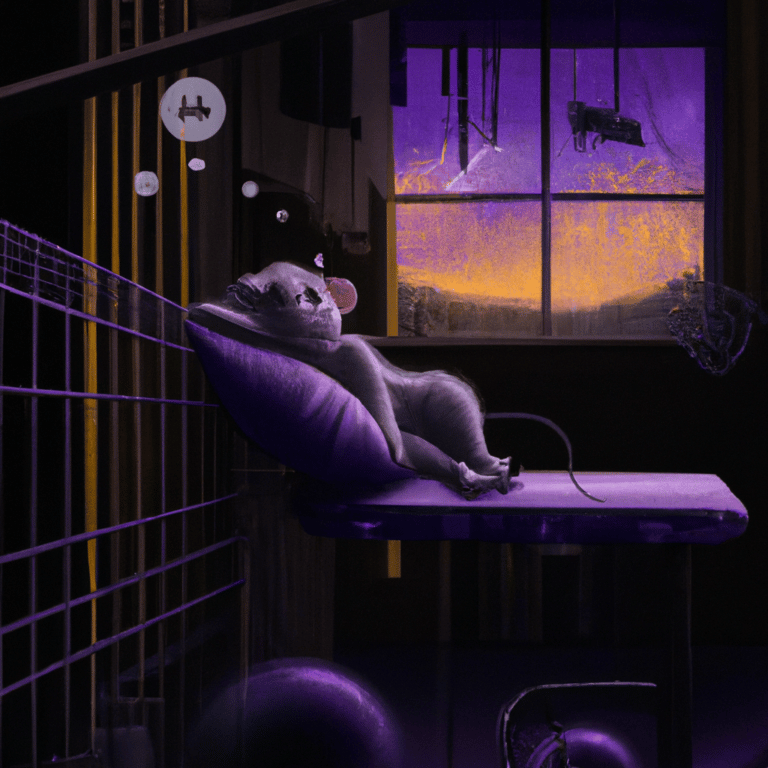 Imagem de capa do post O Que Significa Sonhar Com Muito Rato? com um desenho digital