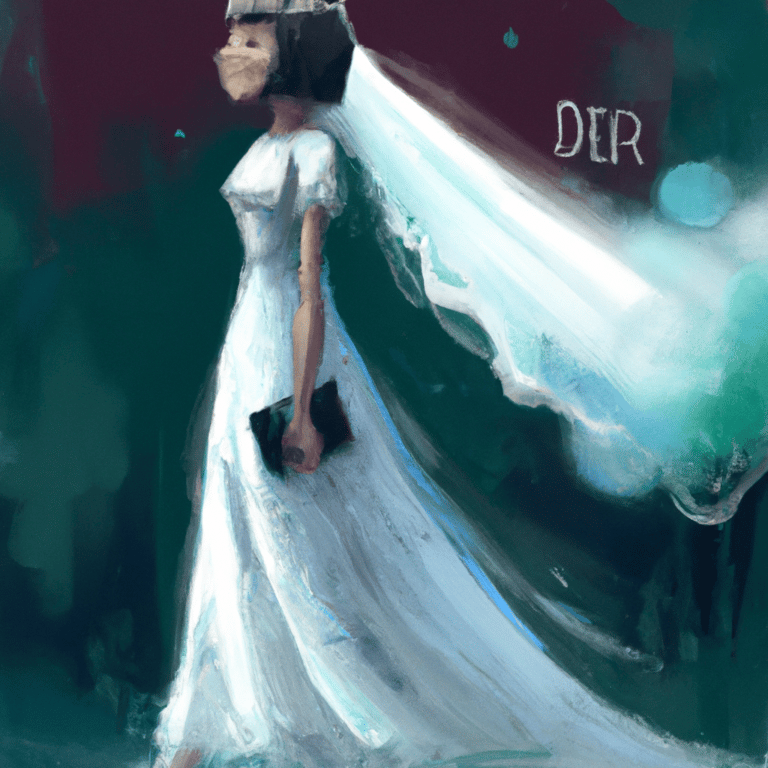 Imagem de capa do post O Que Significa Sonhar Com Noiva? | Blog de Sonhos com um desenho digital