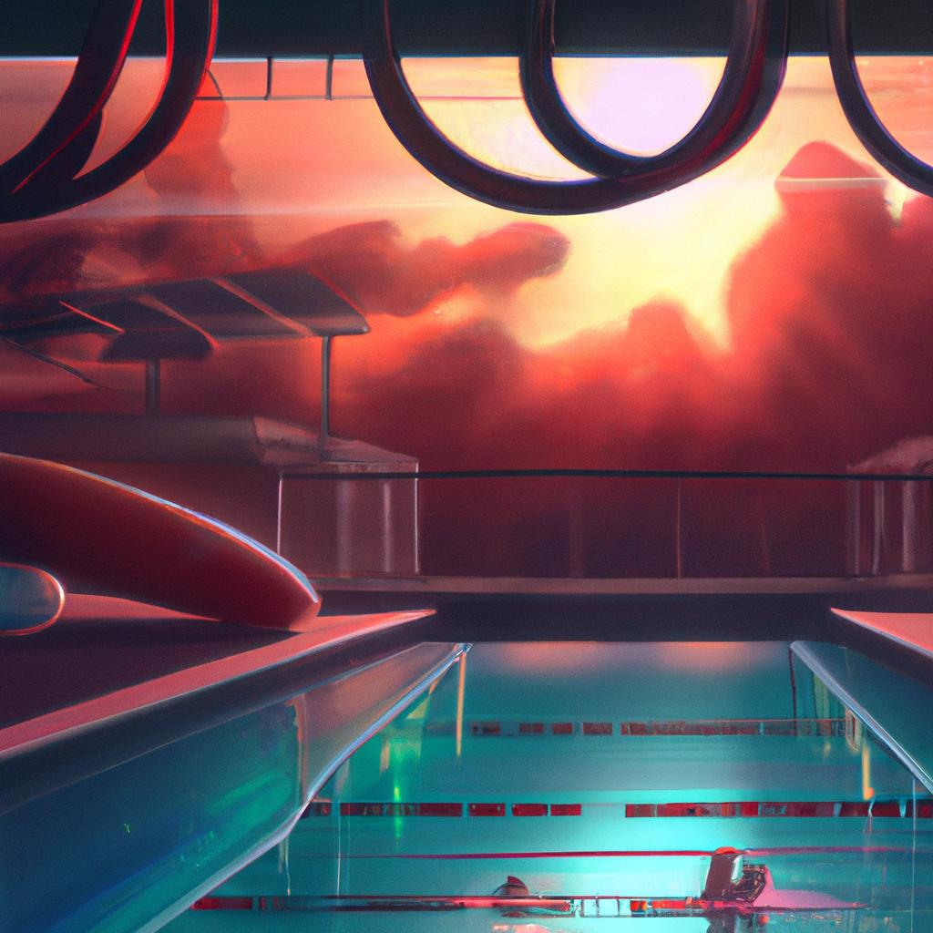 Imagem de capa do post "O Que Significa Sonhar com Piscina Vazia? Descubra Aqui!" com um desenho digital