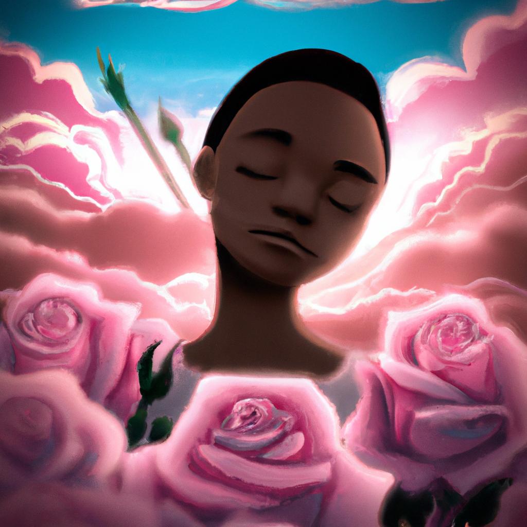 Imagem de capa do post "Descubra O Que Significa Sonhar com Rosas Cor-de-Rosa!" com um desenho digital