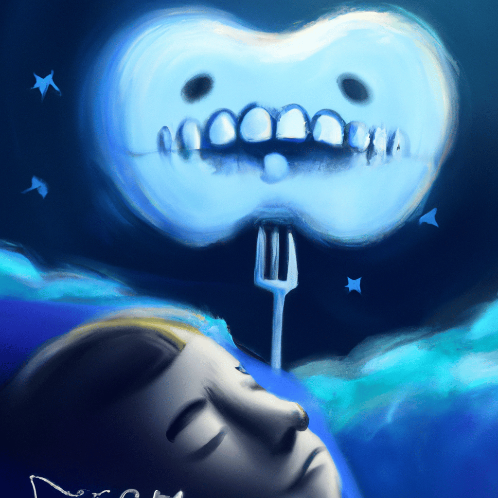Imagem de capa do post Descubra o Significado de Sonhar com Dente! com um desenho digital