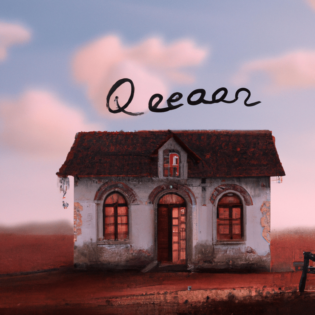 Imagem de capa do post "O Que Significa Sonhar com Casa Abandonada? Descubra Aqui!" com um desenho digital