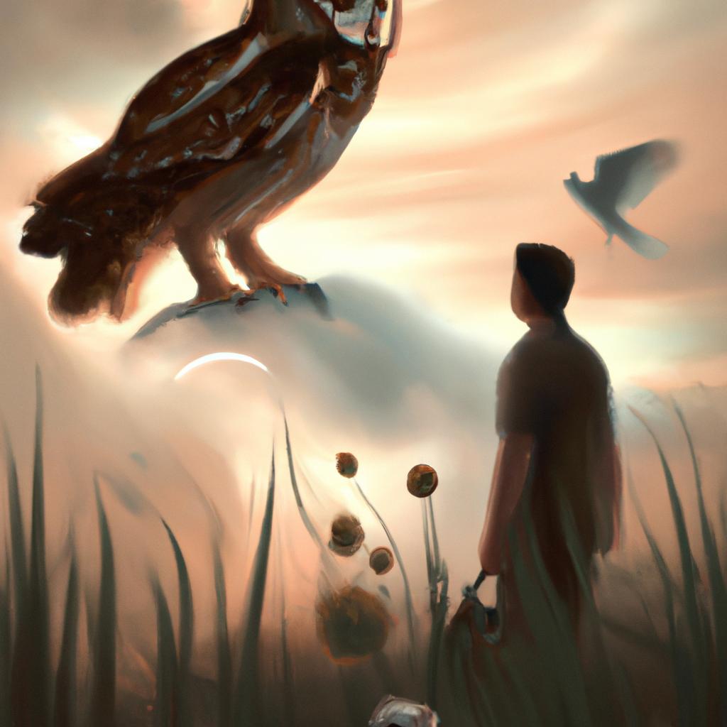 Imagem de capa do post Descubra o Significado de Sonhar com Coruja! com um desenho digital