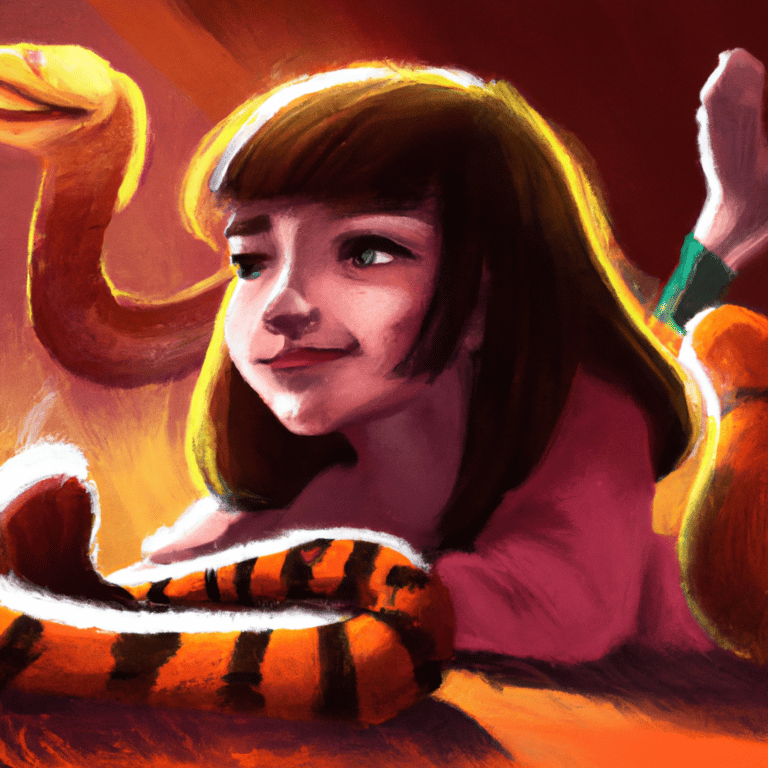Imagem de capa do post Como interpretar o significado de sonhar com cobras com um desenho digital