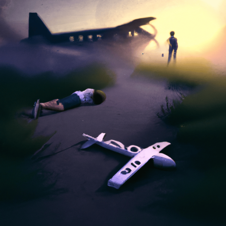 Imagem de capa do post Quer saber o significado de sonhar com avião caindo? Descubra aqui! com um desenho digital