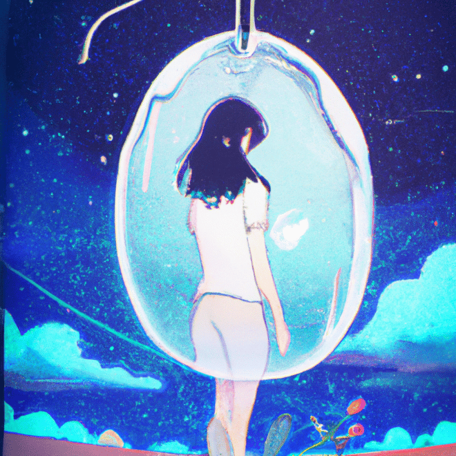 Imagem de capa do post "Descubra o Significado de Sonhar com Manga Madura!" com um desenho digital