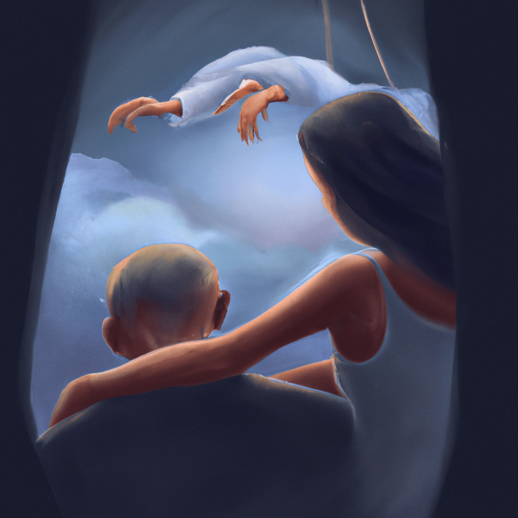 Imagem de capa do post "Descubra o Significado do Sonho com Marido que Já Morreu!" com um desenho digital