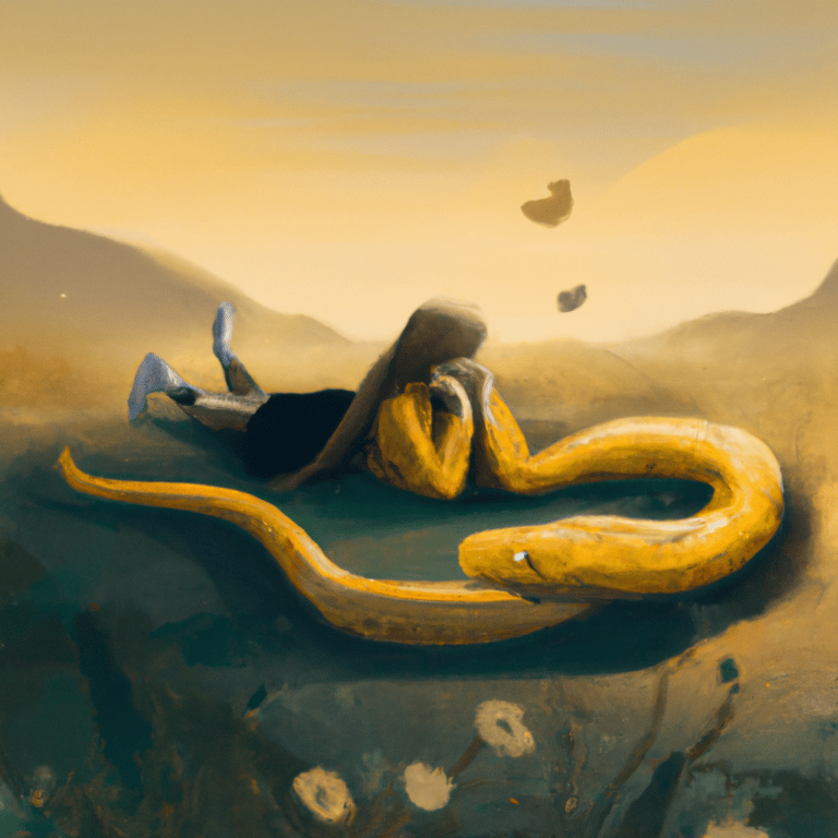 Sonha Com Cobra Amarela: O Que Significa? 2 sonha com cobra amarela4