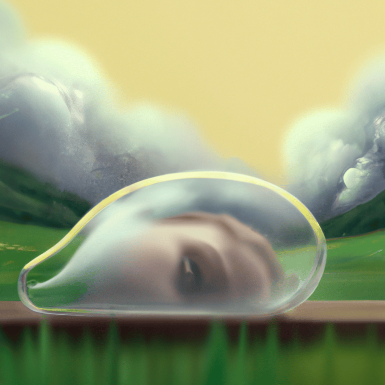 Imagem de capa do post Por que sonhar com a boca cheia de vidro pode significar muitas coisas diferentes? com um desenho digital