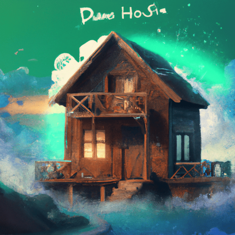 Imagem de capa do post Os Sonhos Mais Comuns: O Que Significa Sonhar Com a Casa Destelhada? com um desenho digital