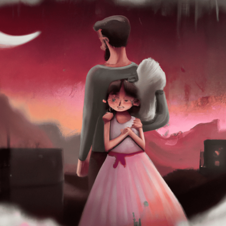 Imagem de capa do post Sonhando com a Filha do Meu Marido: O Que Significa? com um desenho digital