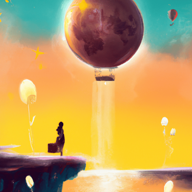 Imagem de capa do post Descubra o Significado de Sonhar com Alguém Baixando Espírito! com um desenho digital