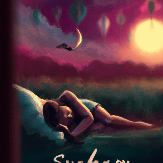 Imagem de capa do post SONHAR COM BUCHADA: O QUE SIGNIFICA? com um desenho digital