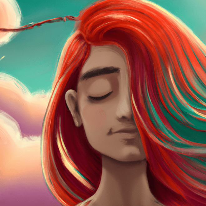 sonhar com cabelo vermelho2
