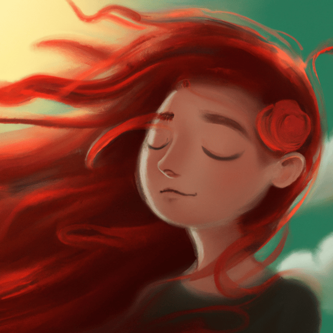 sonhar com cabelo vermelho3