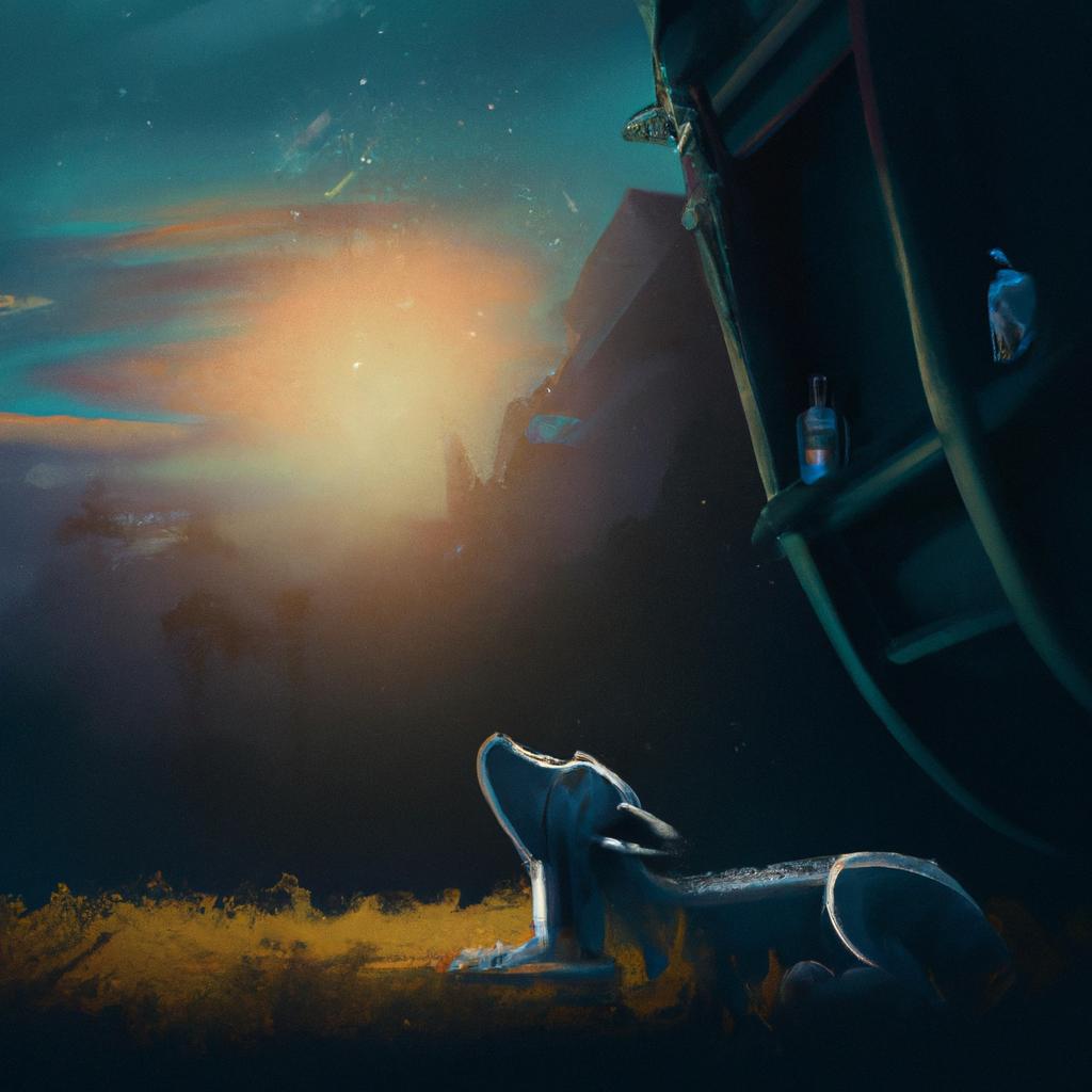 Imagem de capa do post Sonhar com Cachorro Abandonado: Entenda o Significado! com um desenho digital