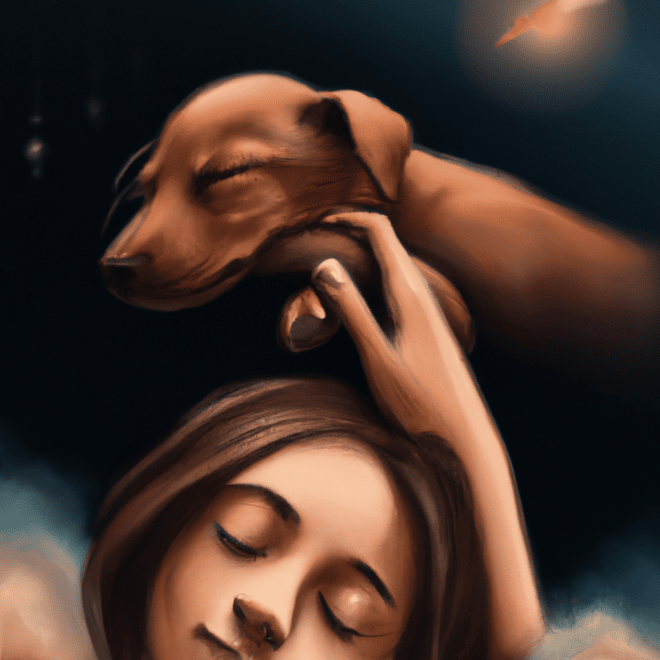 sonhar com cachorro marrom filhote2