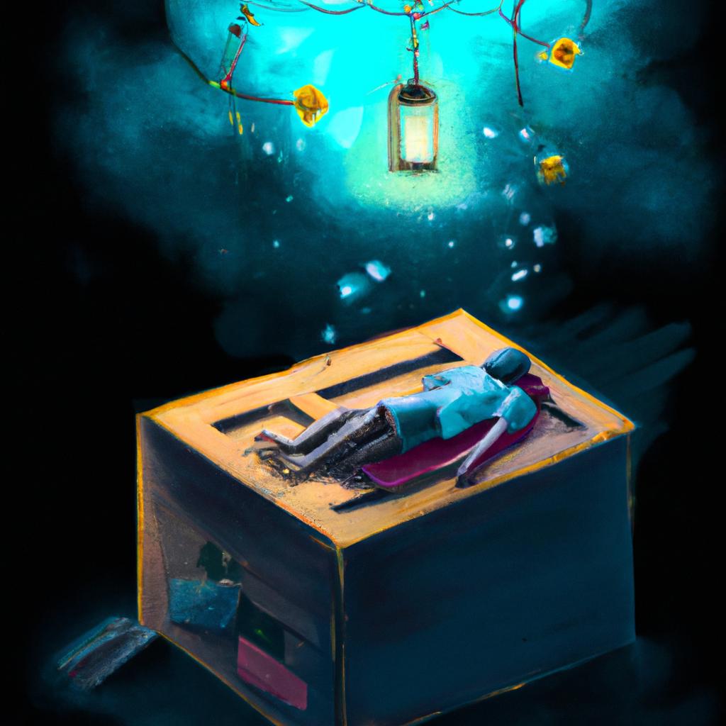 Imagem de capa do post Descubra o que Significa Sonhar com Caixão e Defunto! com um desenho digital