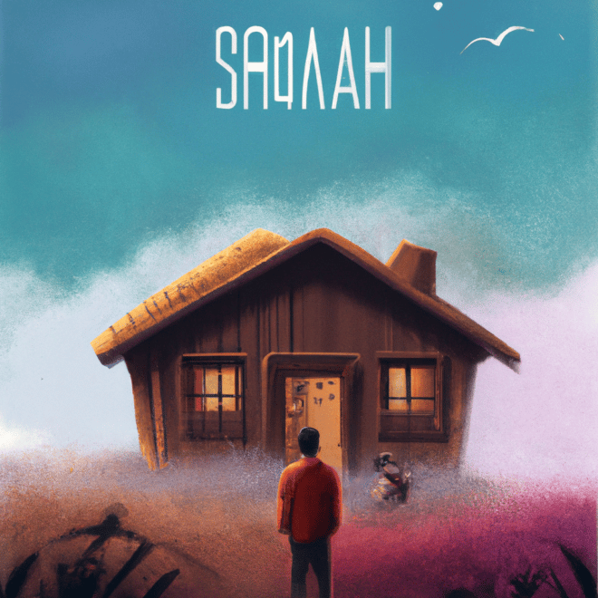 Imagem de capa do post Quer descobrir o que significa sonhar com casa? Confira aqui! com um desenho digital