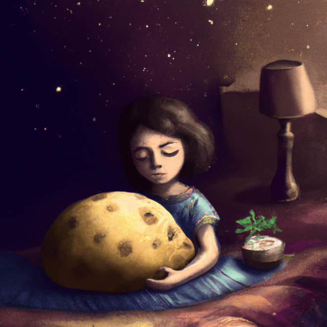 sonhar com casca de batata3
