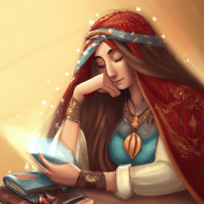 sonhar com cigana lendo cartas3