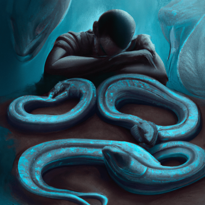 Conheça o significado de sonhar com cobras e filhotes! 2 sonhar com cobra e filhotes4