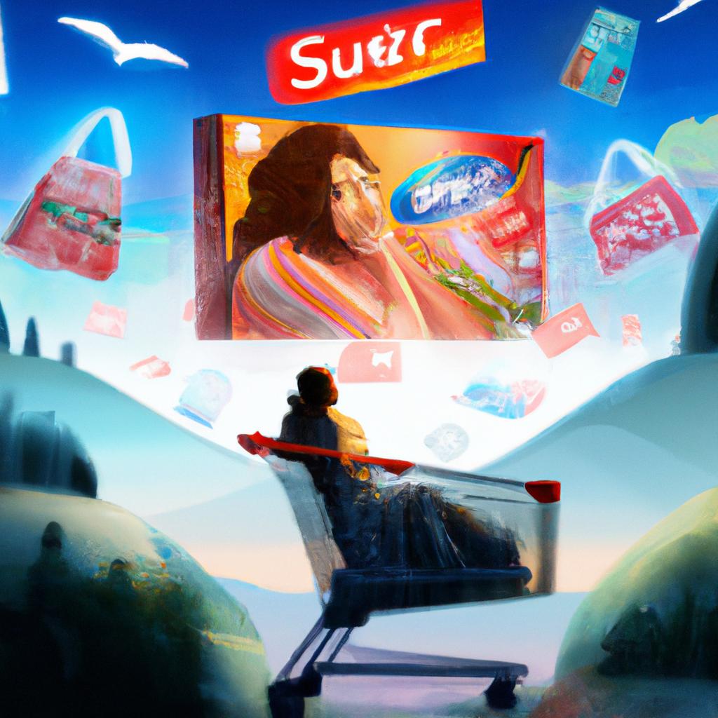 Imagem de capa do post "Descubra o Significado de "Sonhar com Compras de Supermercado"! com um desenho digital